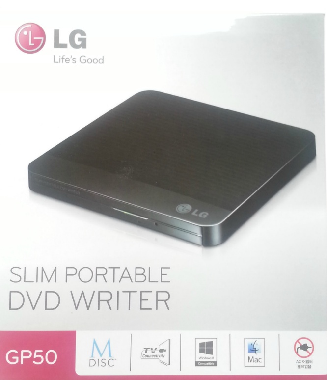 LG전자 Slim Portable DVD Writer GP50NB40 외장형 필드 테스트기 (다나와 제공) 베타뉴스