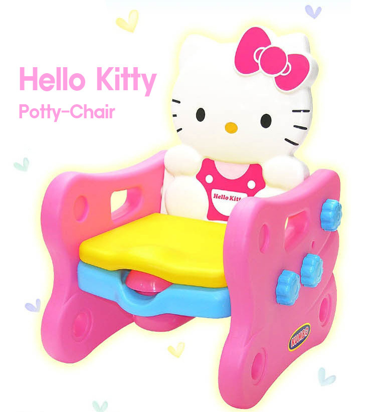 [Hello Kitty] Potty Chair Training seat Baby Toilet restroom / Melody Chair eBay