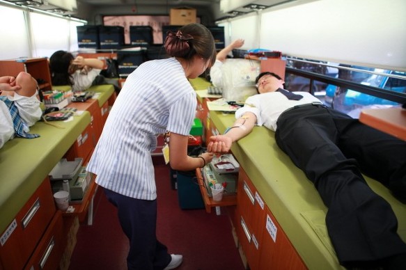 신천지 예수교 증거장막 성전 부산 야고보 지파 부산교회 헌혈 봉사