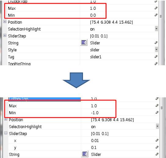 PinkWink's Blog [MATLAB 연재] 13. GUI Slider 사용하기