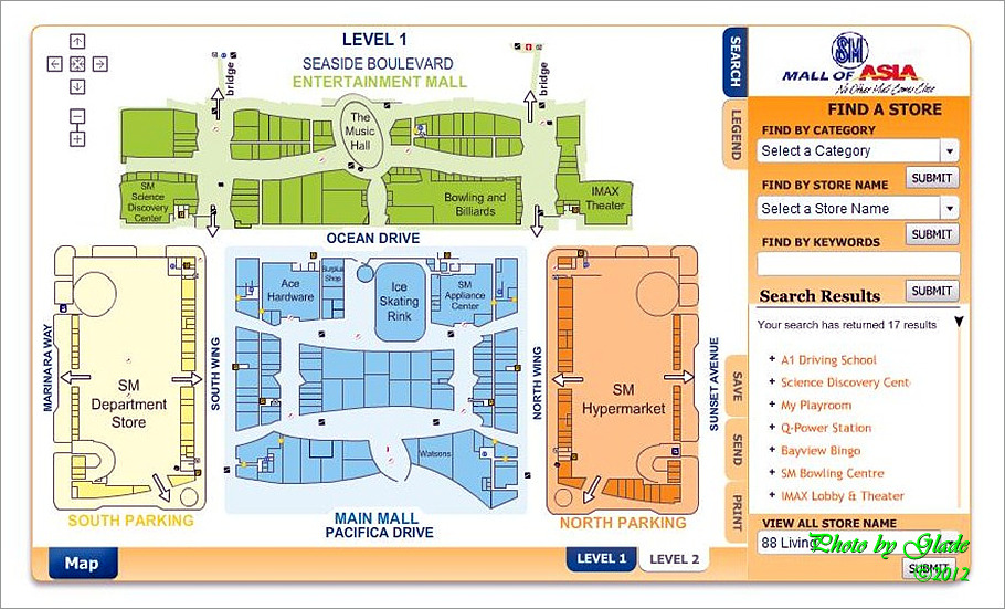 Mall of Asia (maky) Manila Google Satellite Map