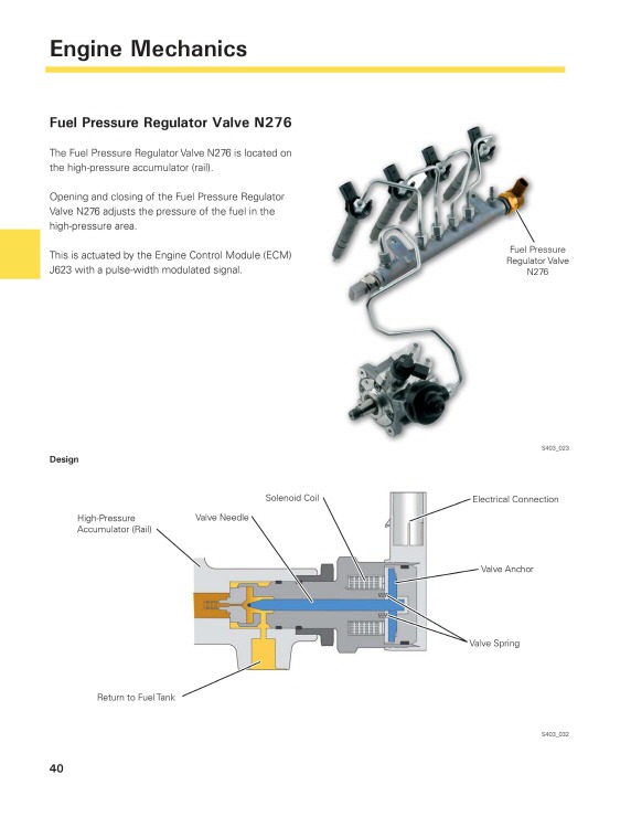 폭스바겐 서비스교육 설명서 (VW TDI Common Rail Engine)