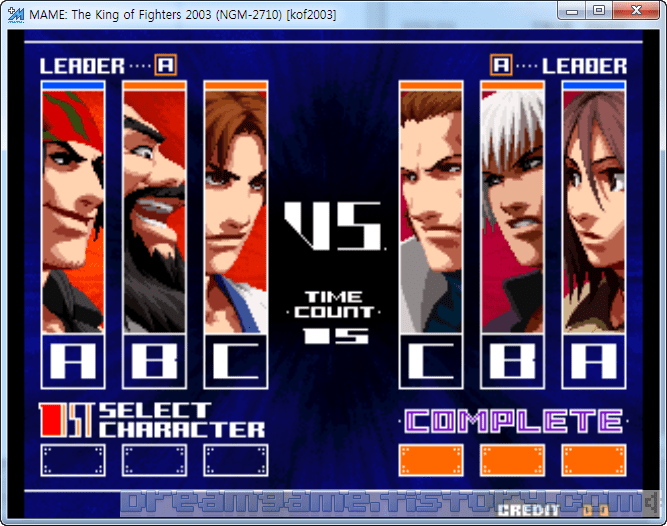 MAME 킹오브 파이터즈 2003 / 킹오브 2003 (The King of Fighters 2003) [다운, 다운로드