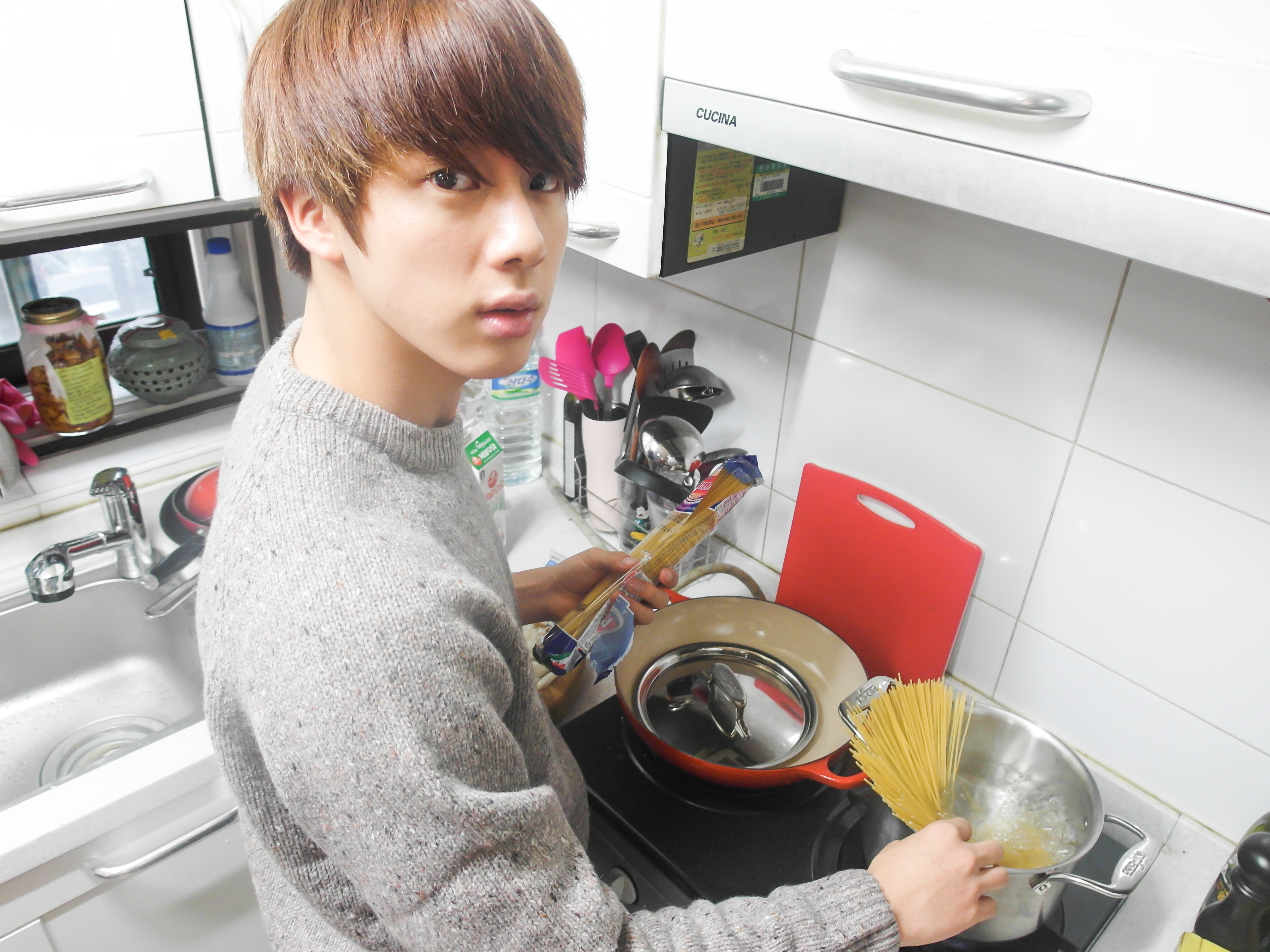 [Blog/Trans] (Jin’s cooking diary) PRAISE JINNIM….. [141130]
