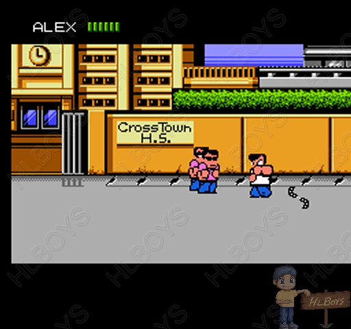 옛날게임 HLBOYS의 고전게임 [NES] 다운타운 열혈물어 Downtown Nekketsu