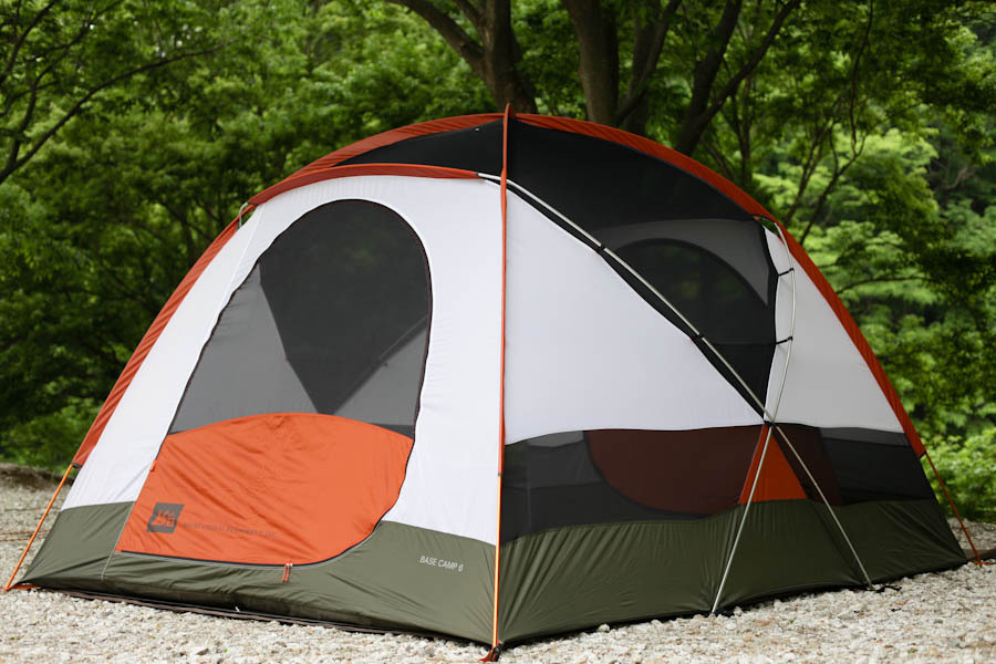 필름이야기 REI Base Camp 6 Tent + 콜맨 XP헥사 타프 / MDX