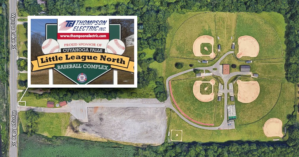 Field Locations Cuyahoga Falls Little League North