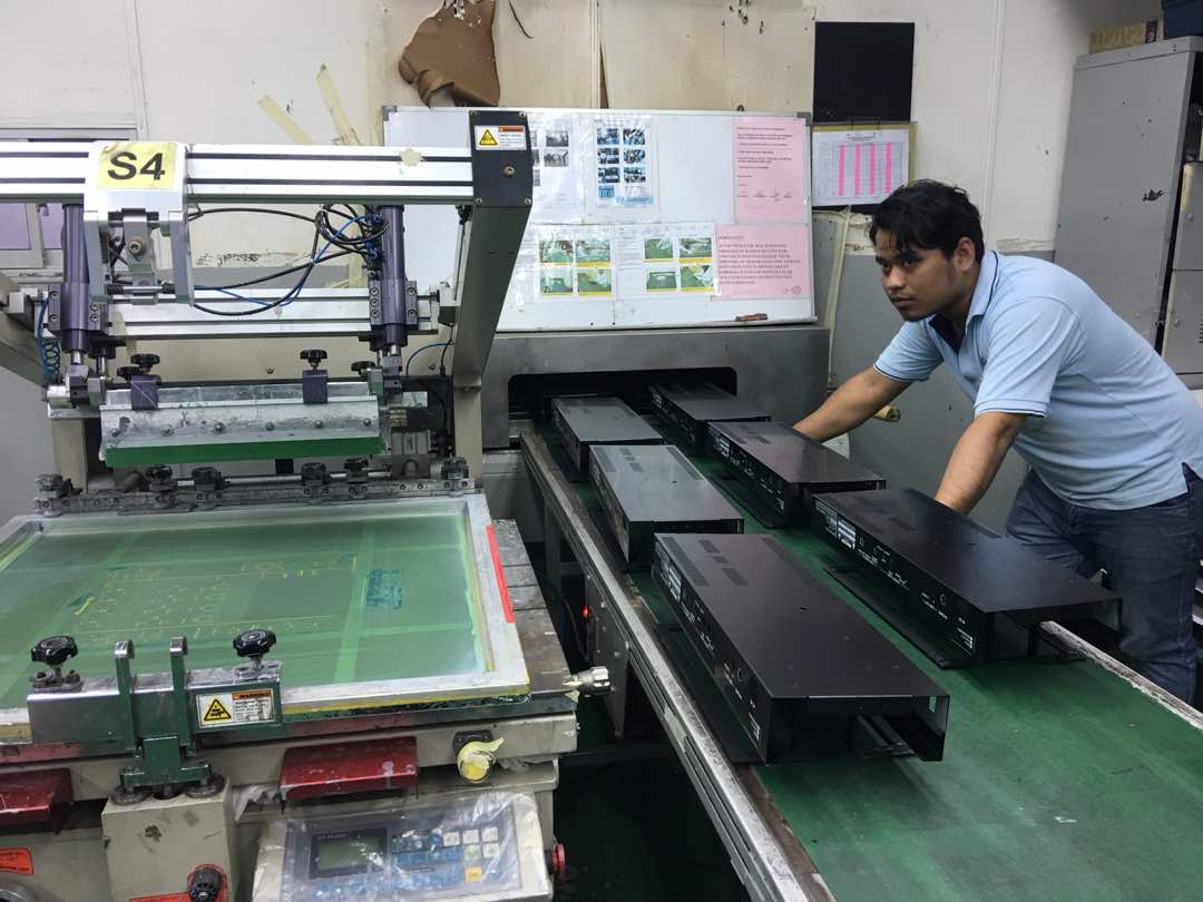 Silk Screening process CFM Holdings