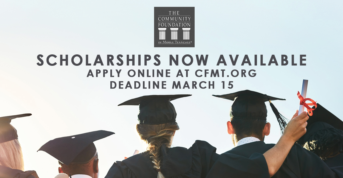Scholarships The Community Foundation of Middle Tennessee Nashville, TN