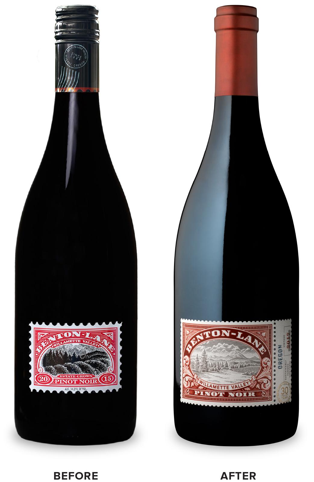 BentonLane Winery Design CF Napa Brand Design