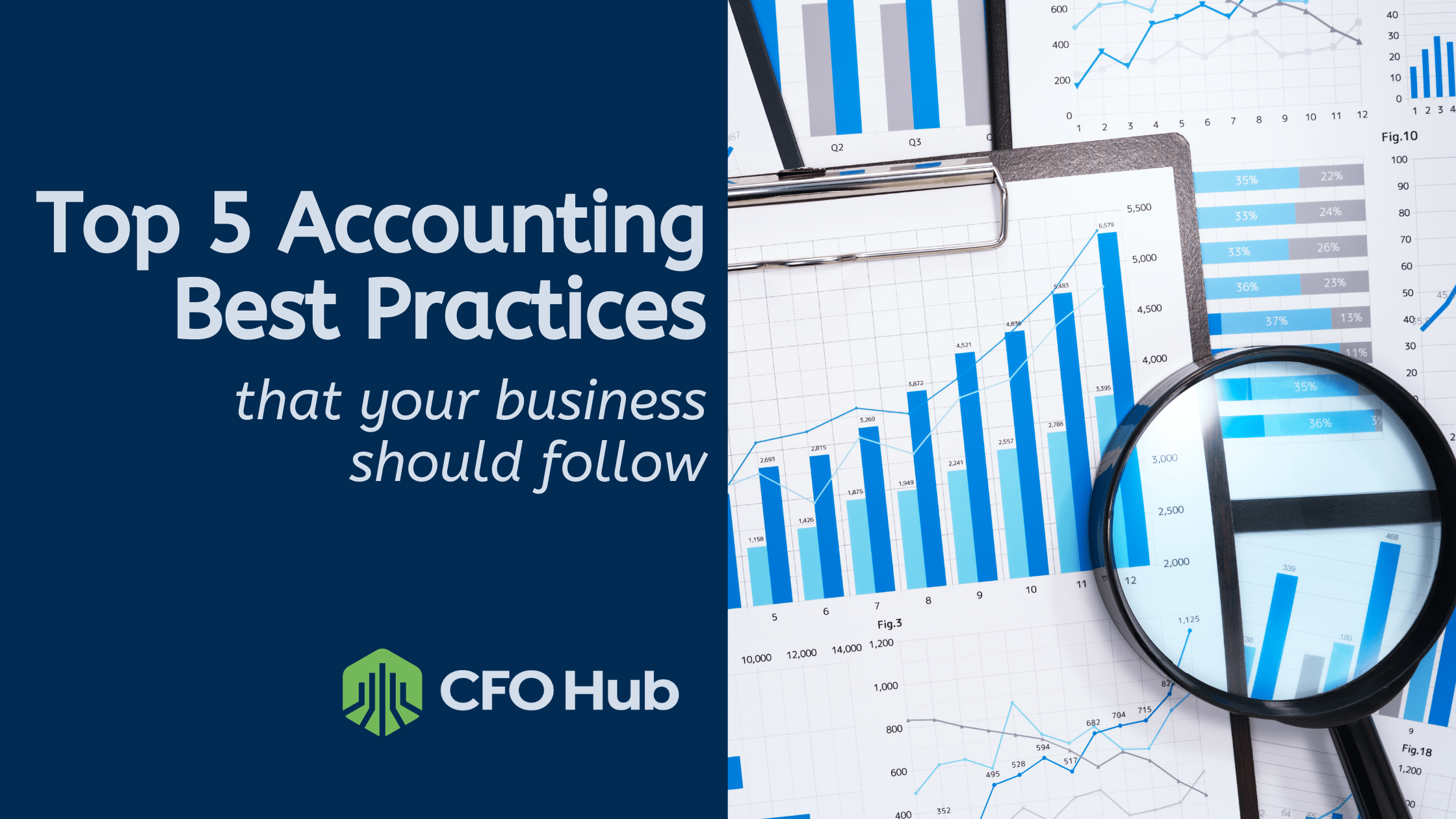 Top Five Accounting Best Practices Your Business Should Follow CFO Hub
