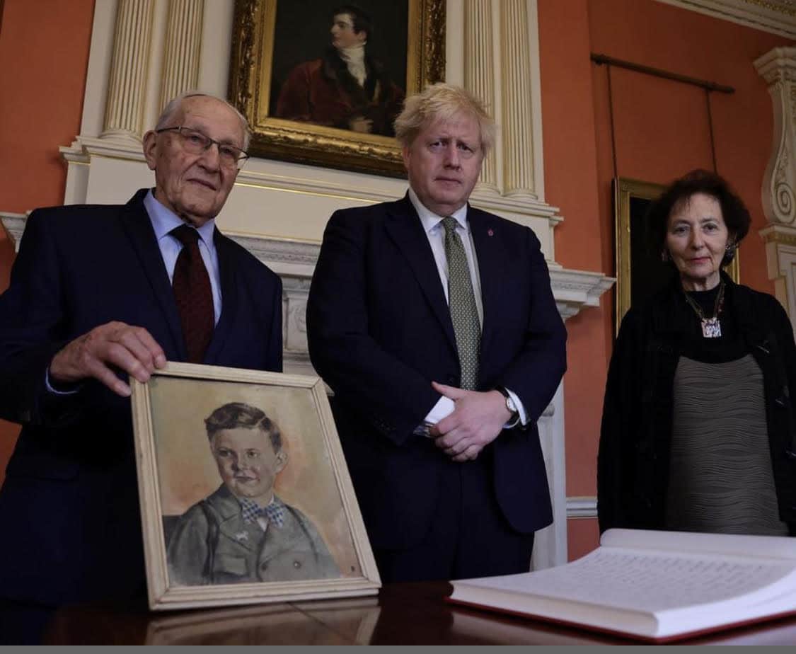 HRH Prince of Wales, Prime Minister Boris Johnson and senior