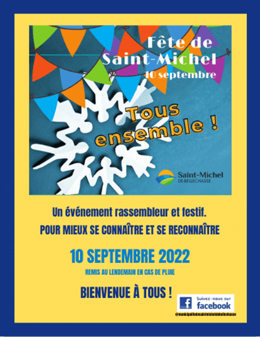Fête de StMichel le 10 septembre 2022 Cercle Fermières SaintMichel