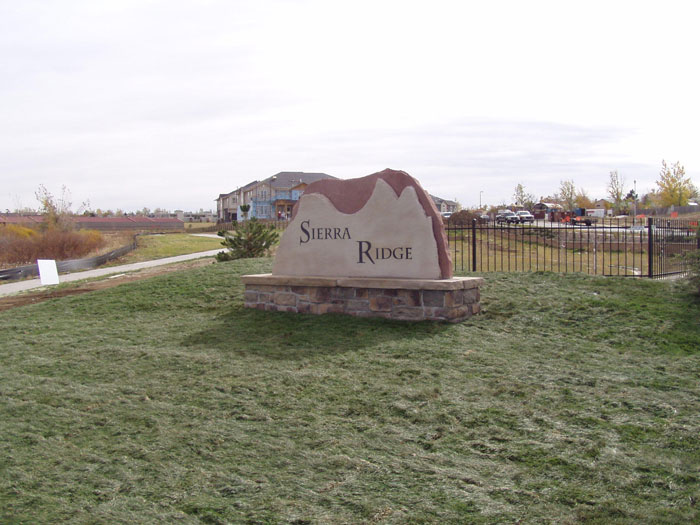 Colorado Professional Monument Installation For Housing Developments