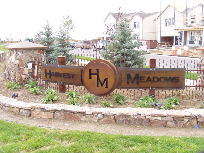 Colorado Professional Monument Installation For Housing Developments