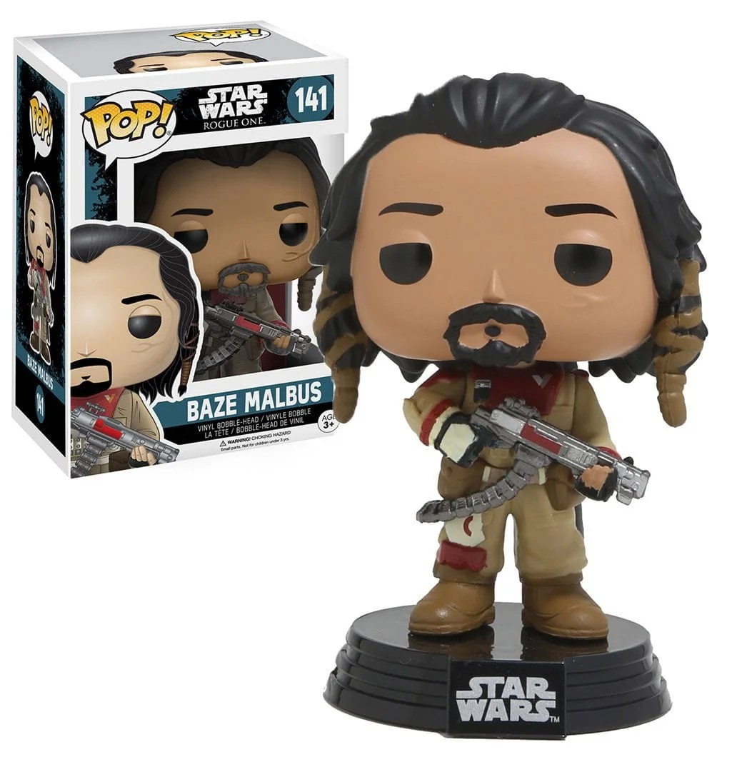 FUNKO POP STAR WARS ROGUE ONE FIGURA BAZE MALBUS 141