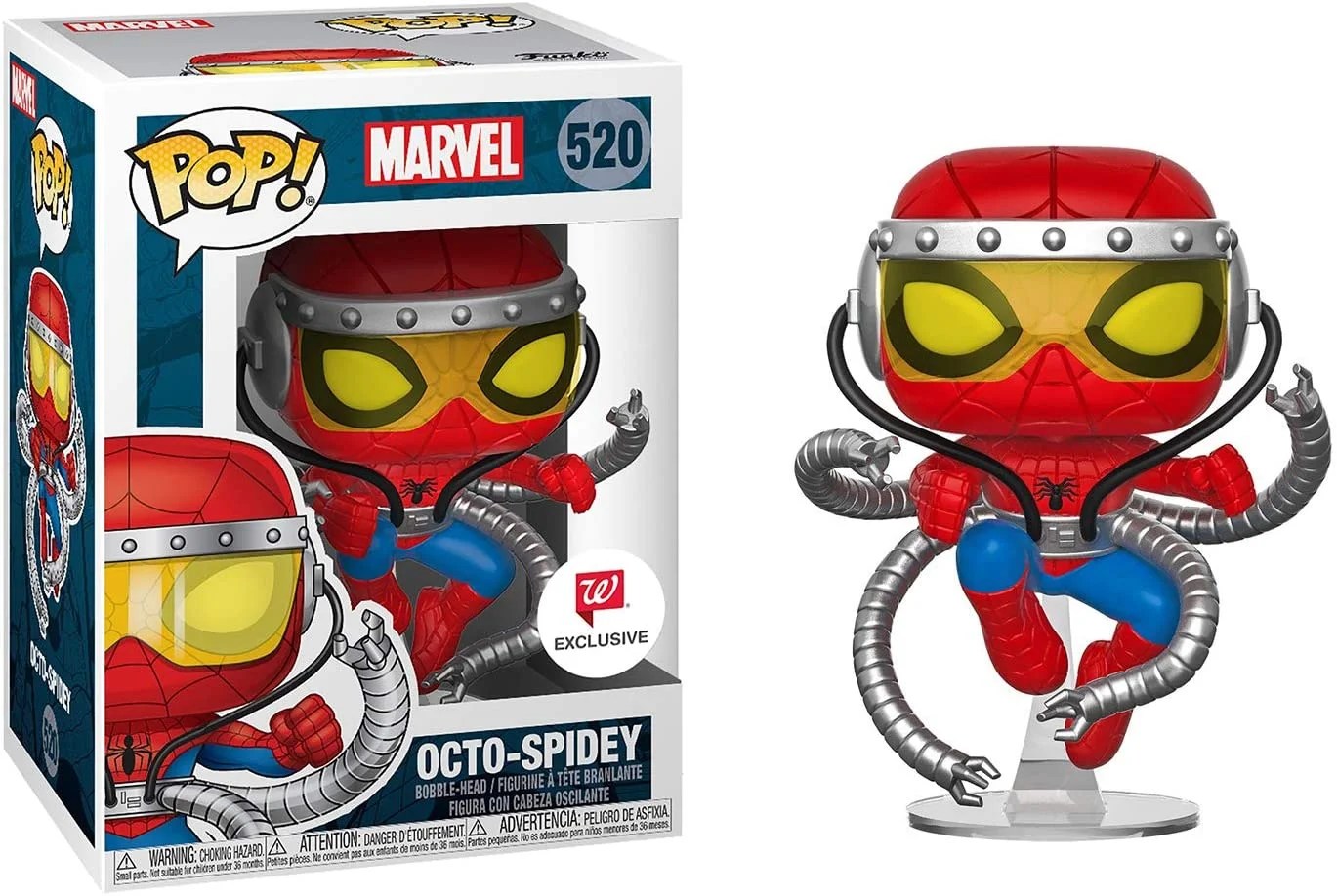 FUNKO POP MARVEL SPIDER MAN EXCLUSIVE FIGURA OCTO SPIDEY 520