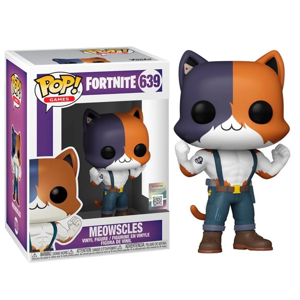 FUNKO POP GAMES FORTNITE FIGURA MEOWCLES 639