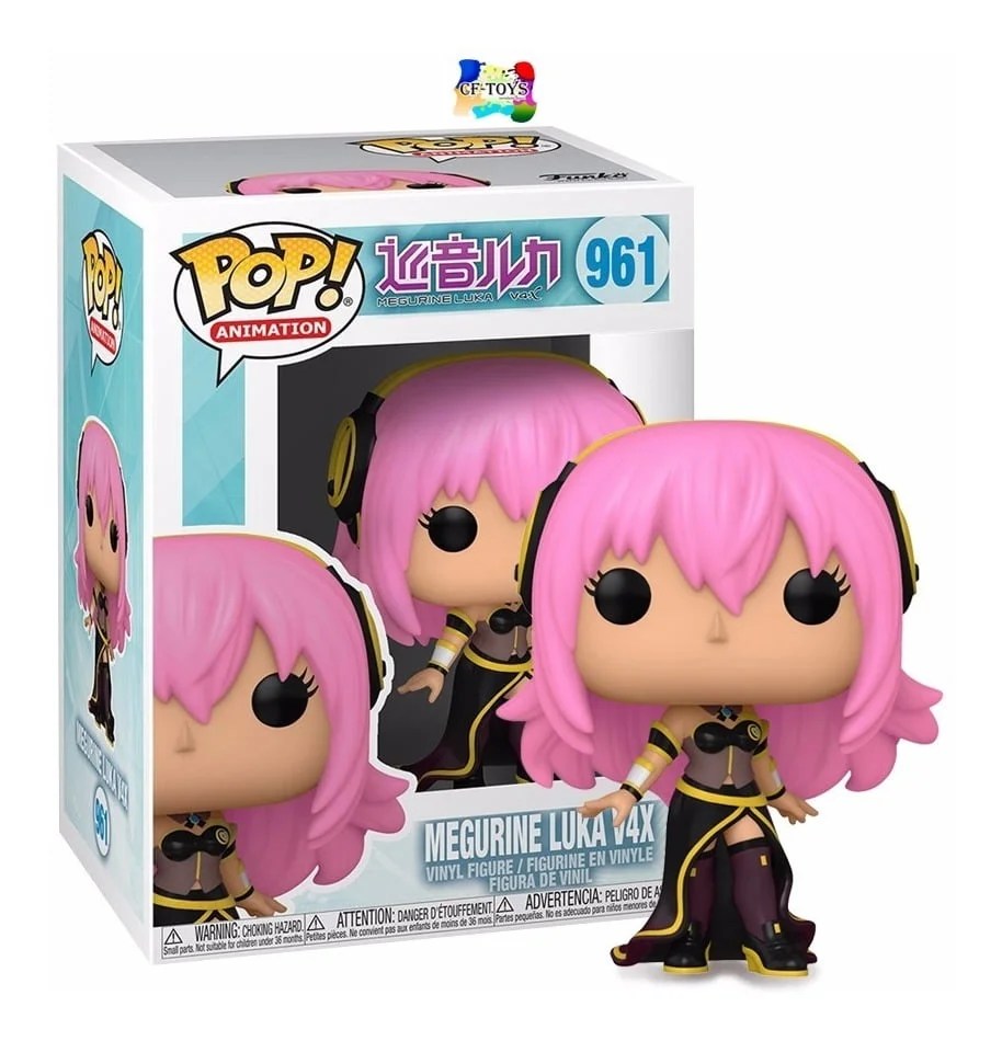 FUNKO POP SOLID VOCALOID CANTANTE MEGURINE LUKA V4X 961