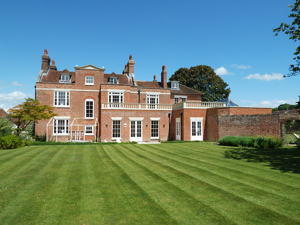 The Elms grade II listed house in Twyford Chaplin Farrant Wiltshire