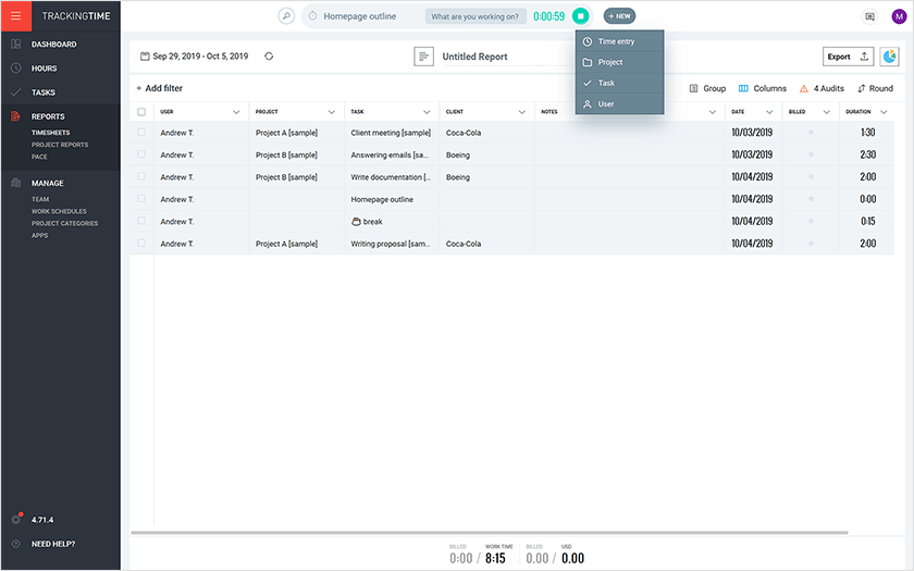 Best 100 Free Time Tracking Software for Your Small Business