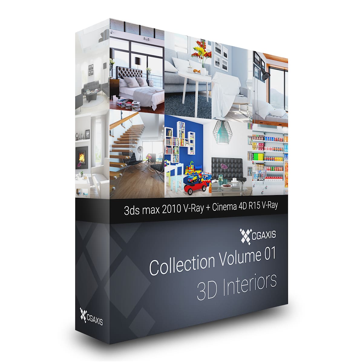 3d Interiors Cgaxis Collection Volume 1