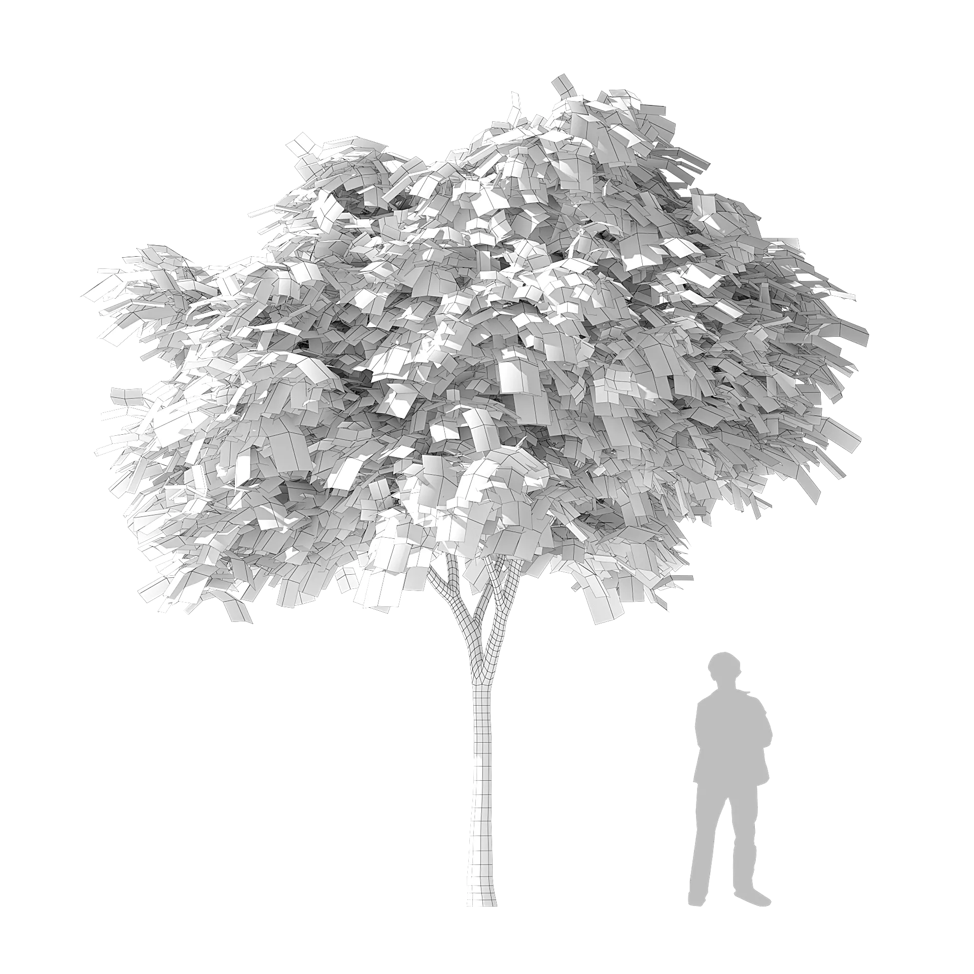 Silk Tree 3d model