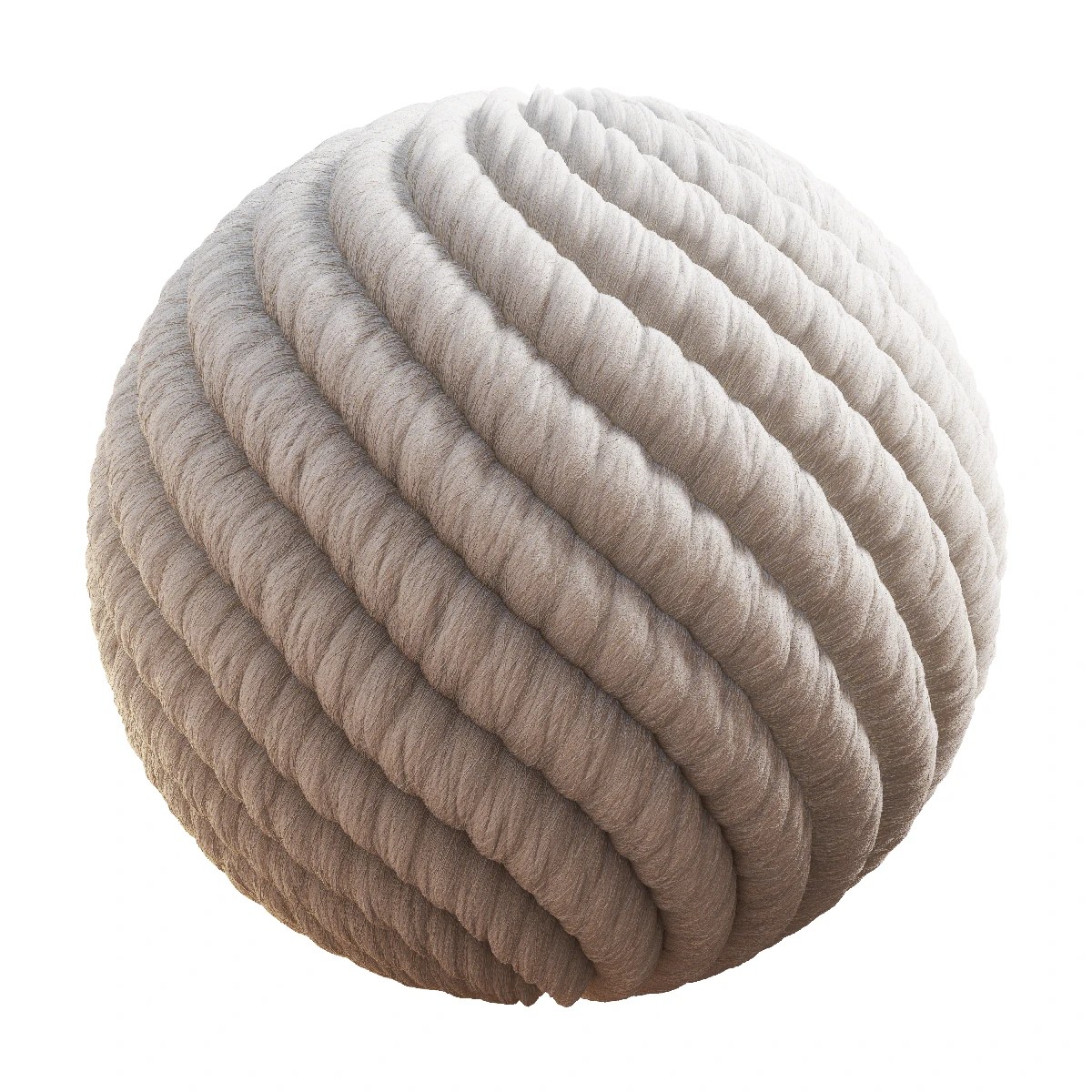 White Rope PBR Texture