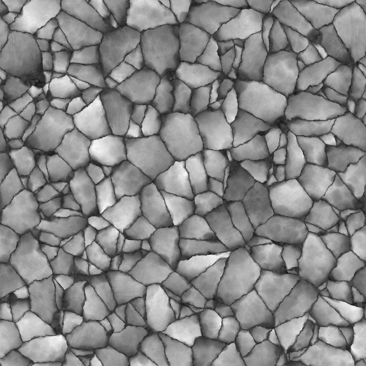 Rough Stone Wall PBR Texture