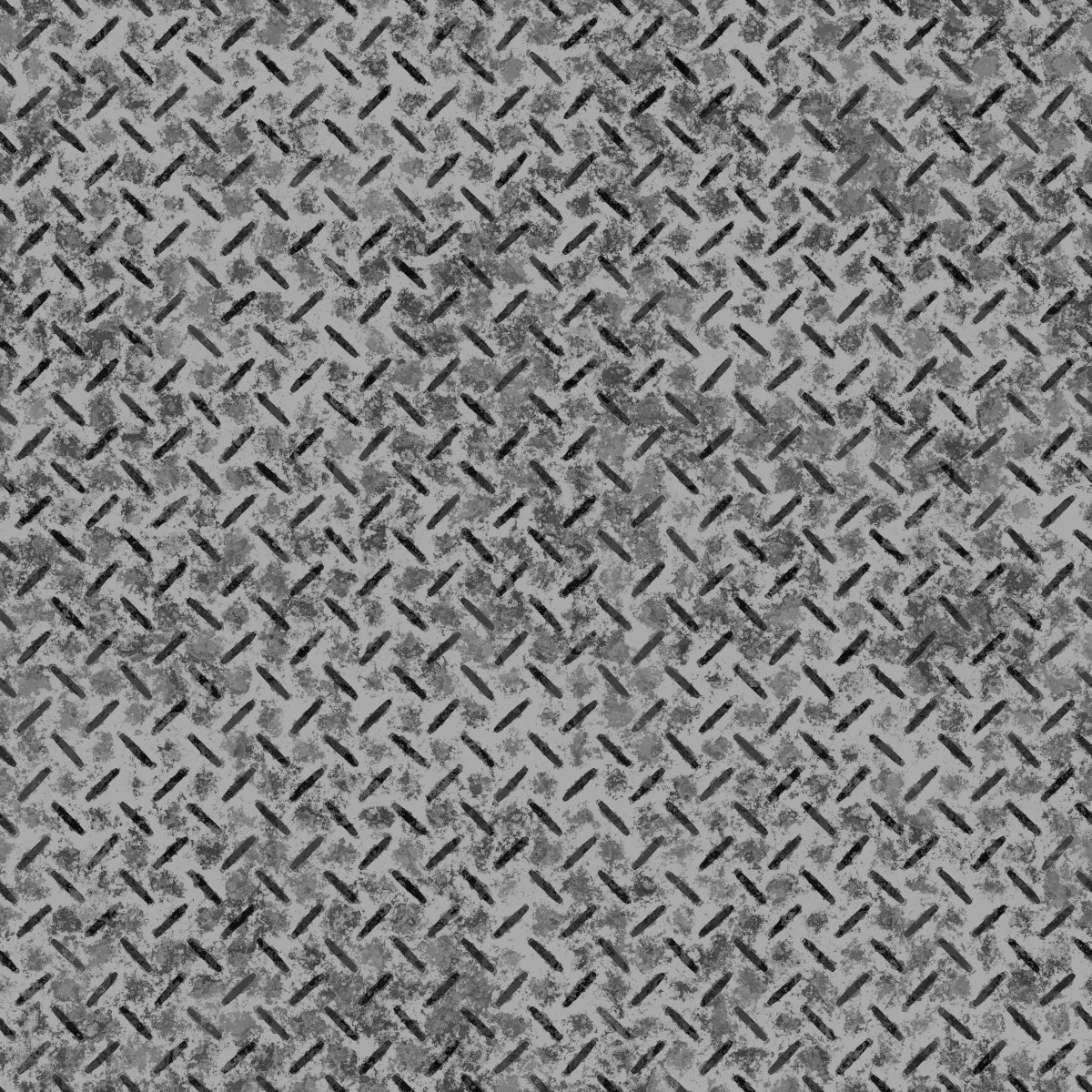 Rusty Thread Metal Plate PBR Texture