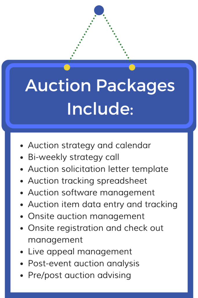 Auction Management Consulting Corporate Giving Connection CGC