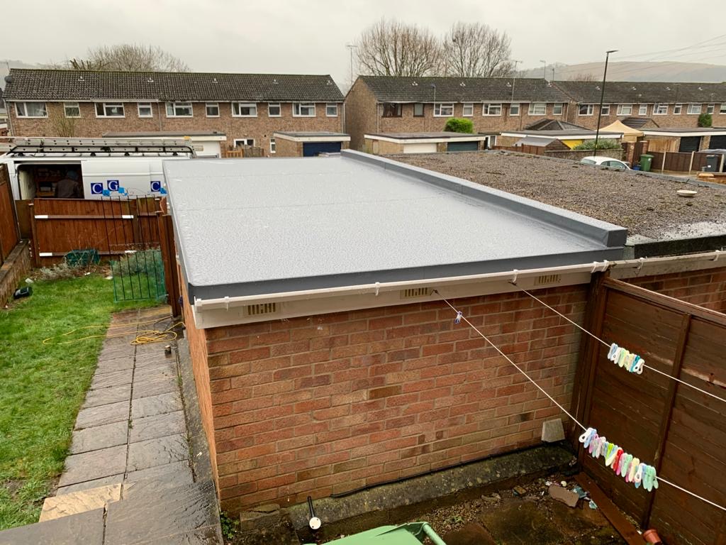 Garage Roof Replacement Cheltenham & Gloucester Cladding