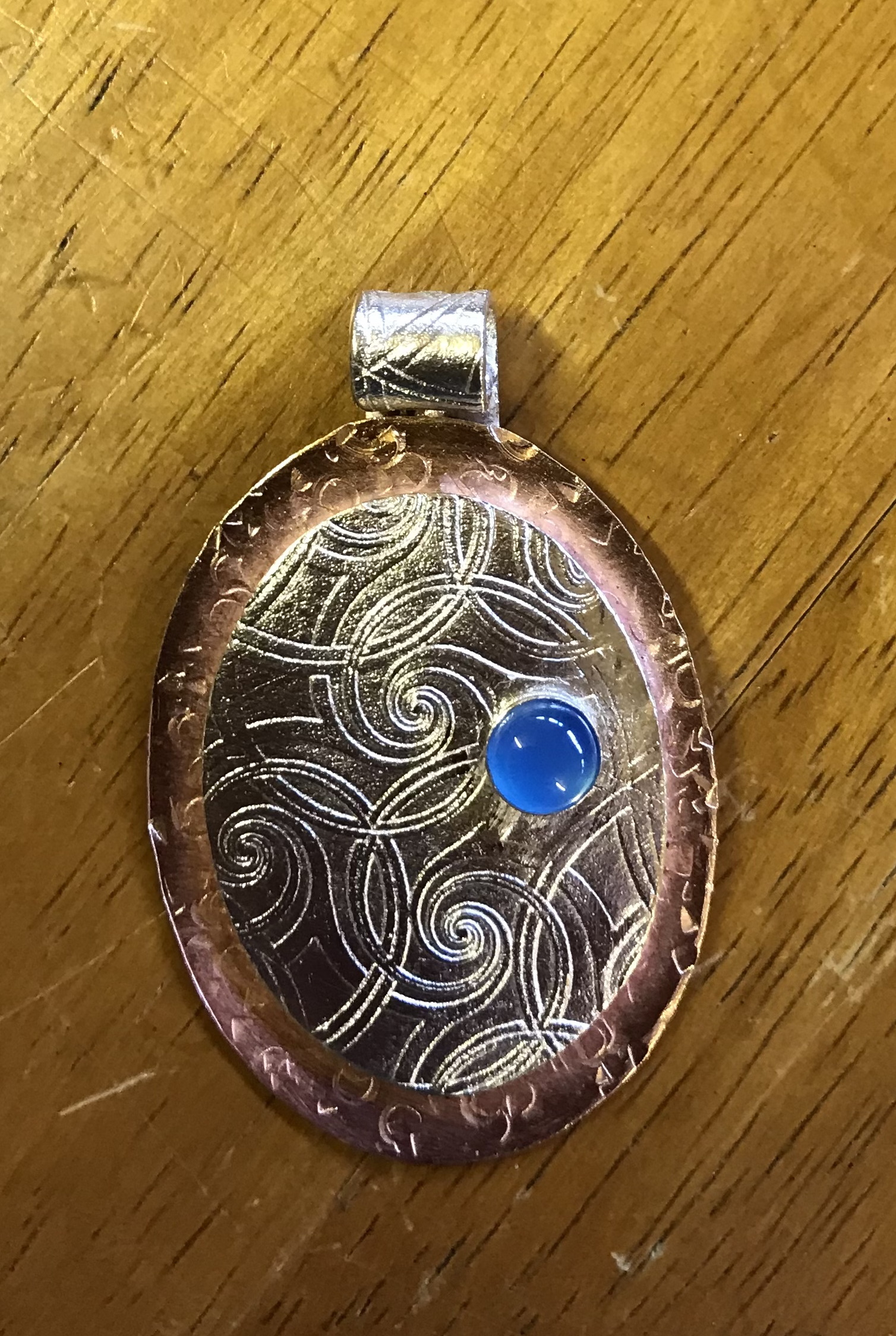 Silver Clay and Dichroic Glass - Silver Clay School