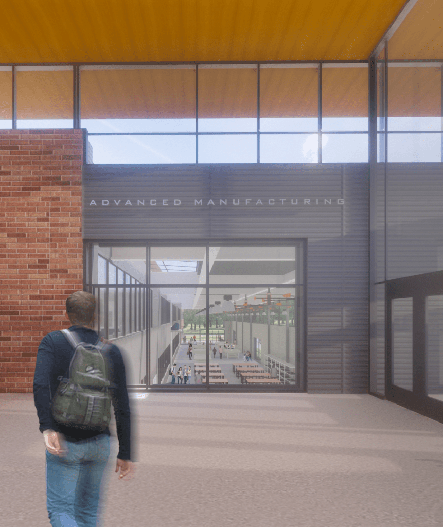 The new fountain inn advanced manufacturing high school Craig Gaulden