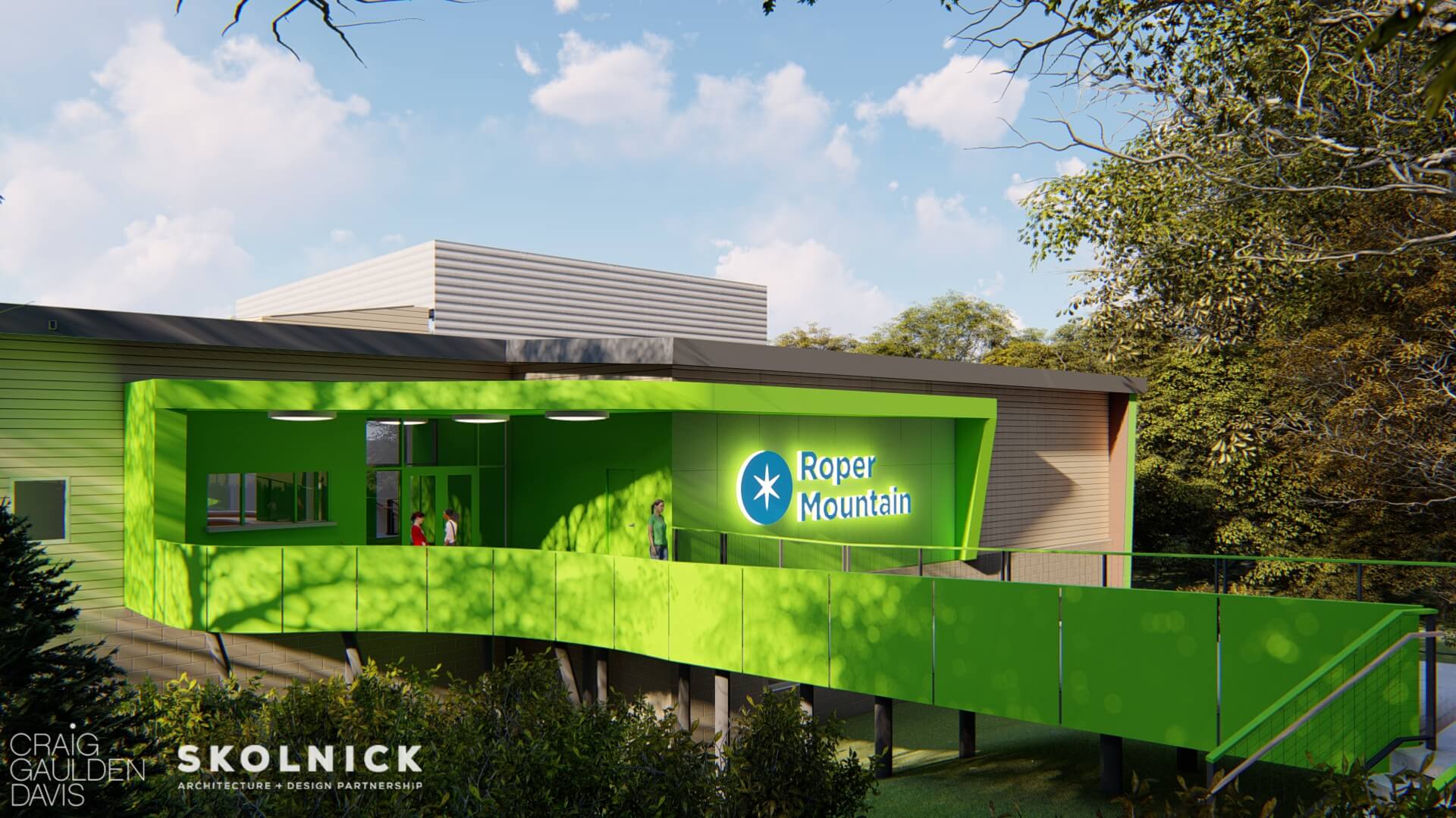 Ground Breaking at Roper Mountain Science Center Craig Gaulden Davis