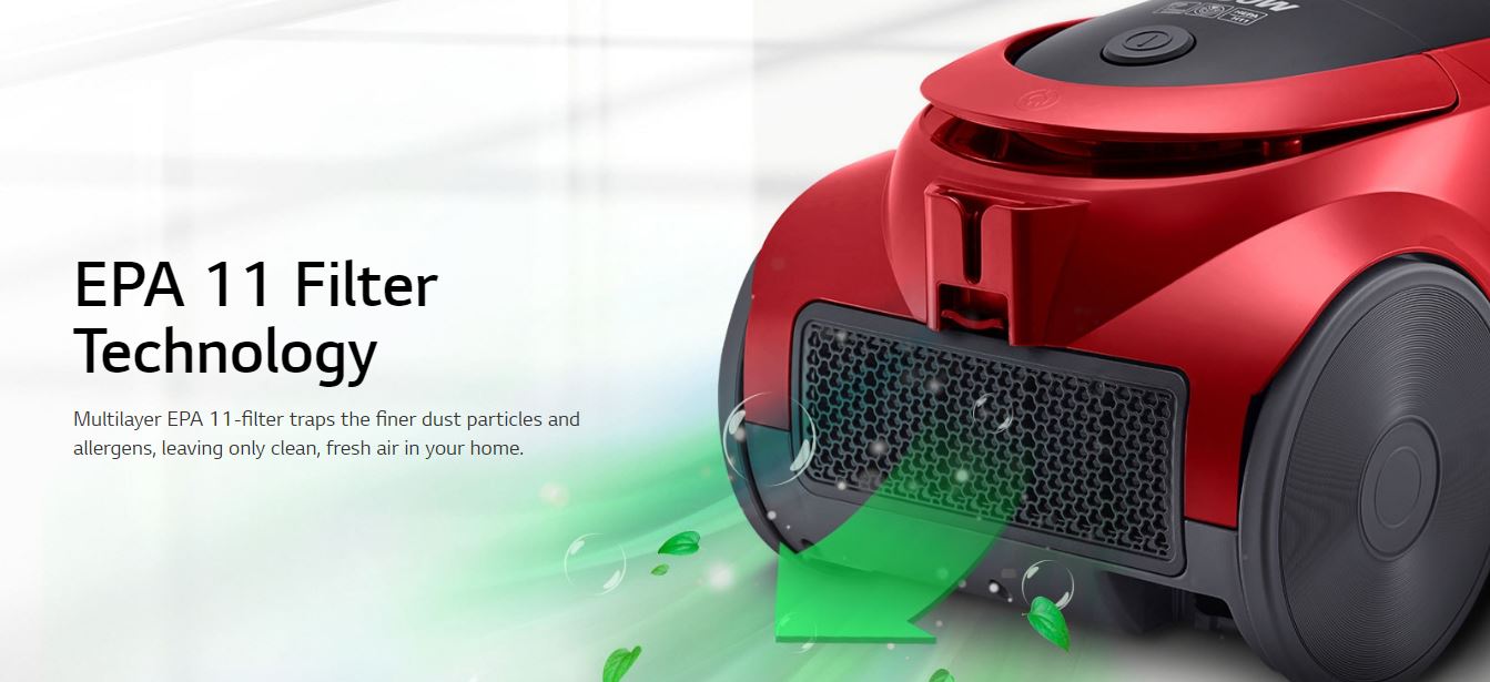EPA 11 Filter Technology Multilayer EPA 11filter traps the finer dust