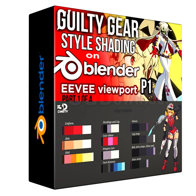 Guilty Gear Stylized shader in Blender’s Eevee CGDownload
