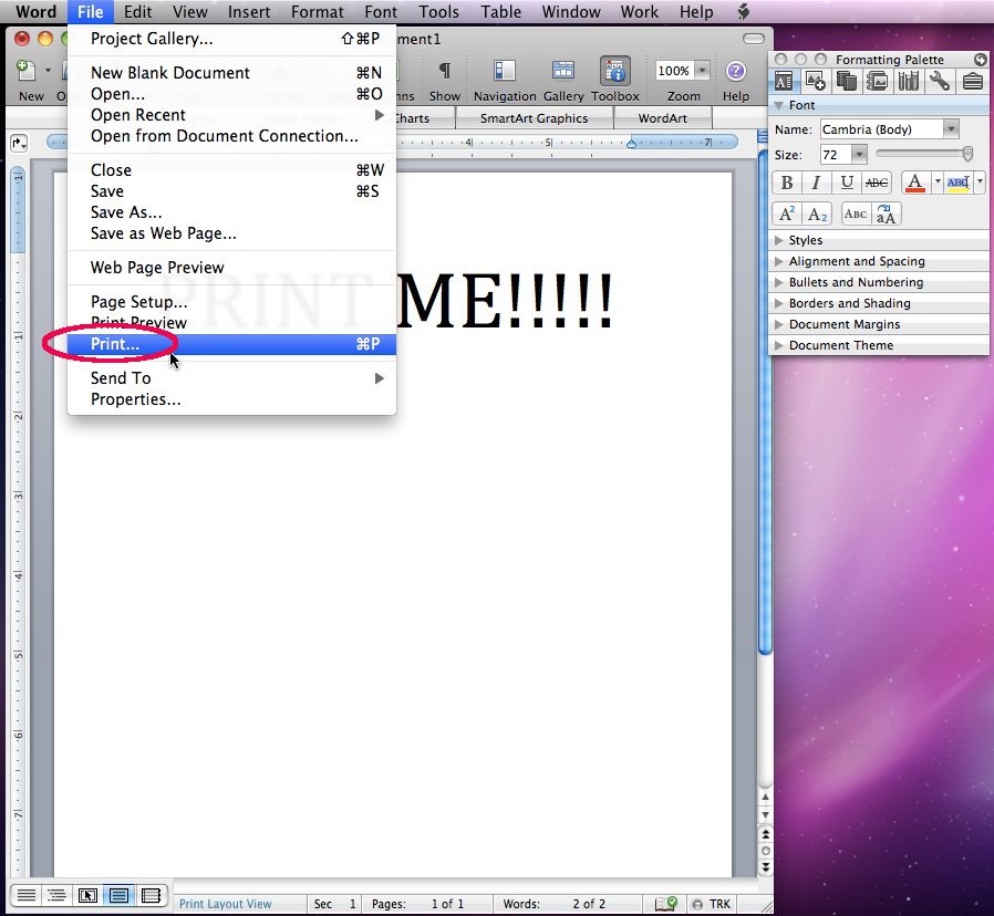 HowTosConfigure Mac OS X Printing CompudocWiki