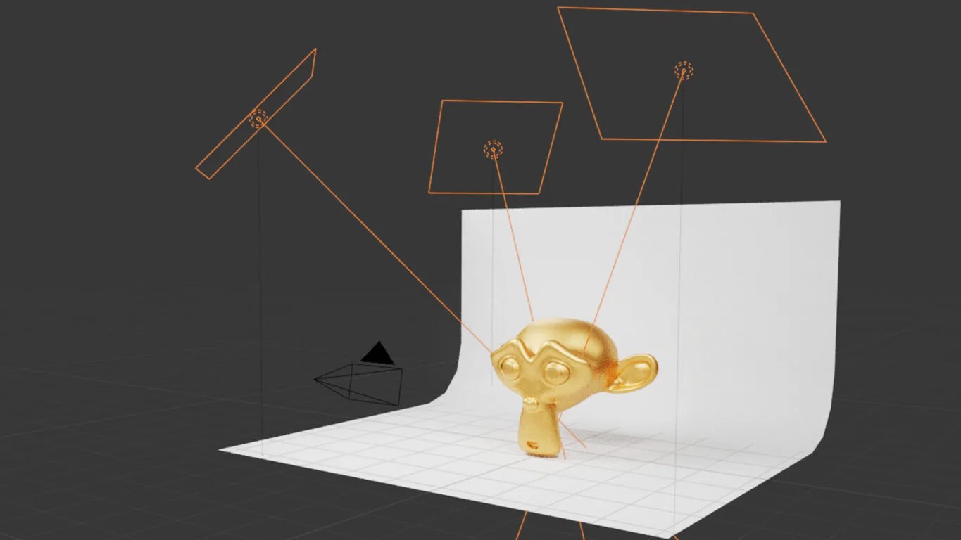 Blender Studio Lighting How to make 3 Point Lighting Setup