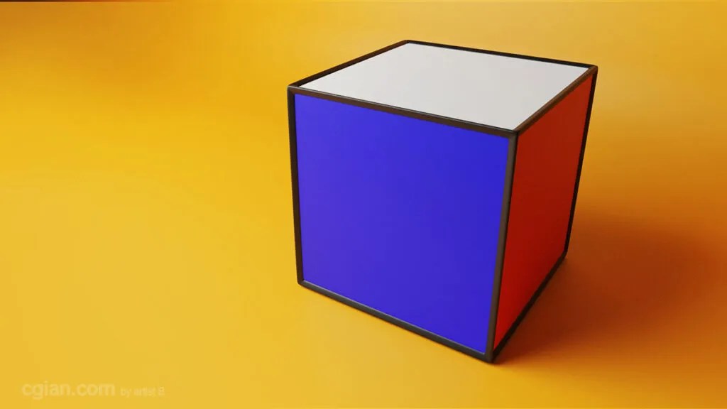 Blender Black Rubber Material