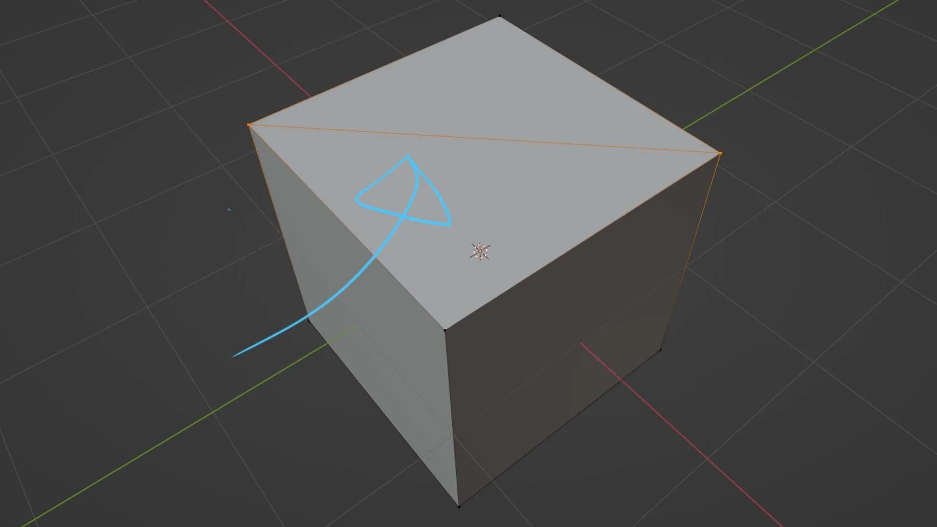 How to connect vertices with edge in Blender