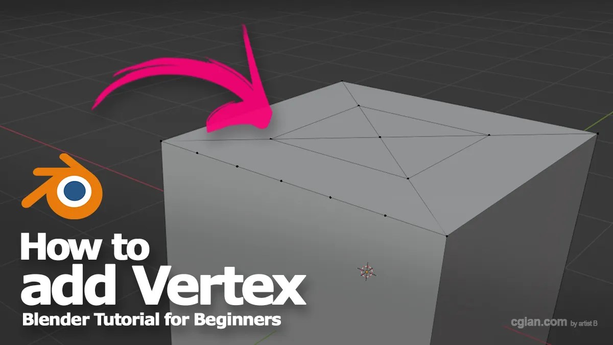 How to add vertex in Blender