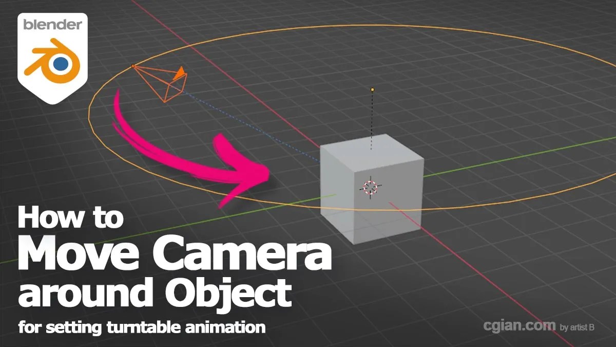 Blender Rotate view around Object