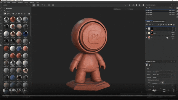 Substance 3D Painter 7.2 がリリース、新しいアセットパネルやパフォーマンスの向上など