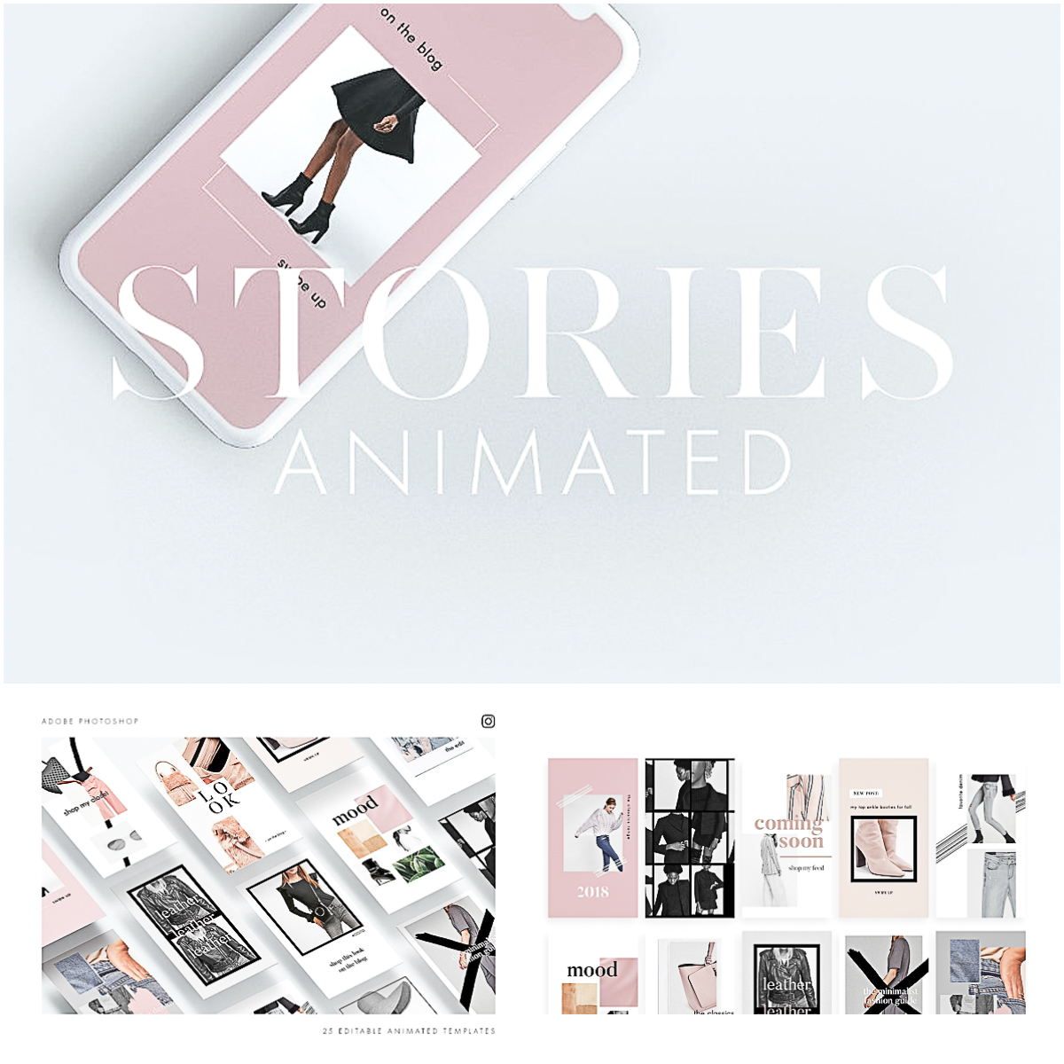 Animated Instagram Stories Collection Free download