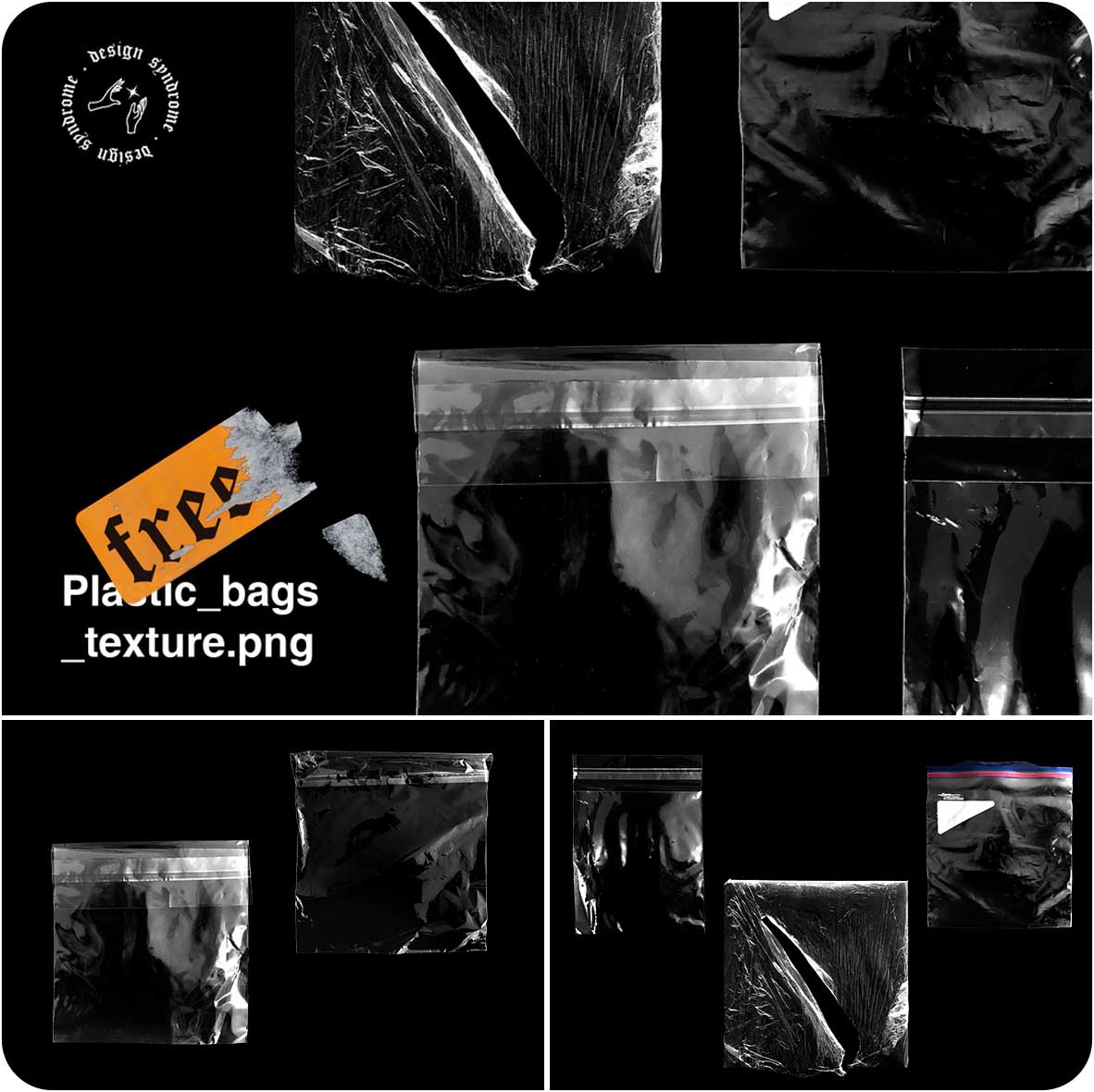 Plastic Bags Textures Free download