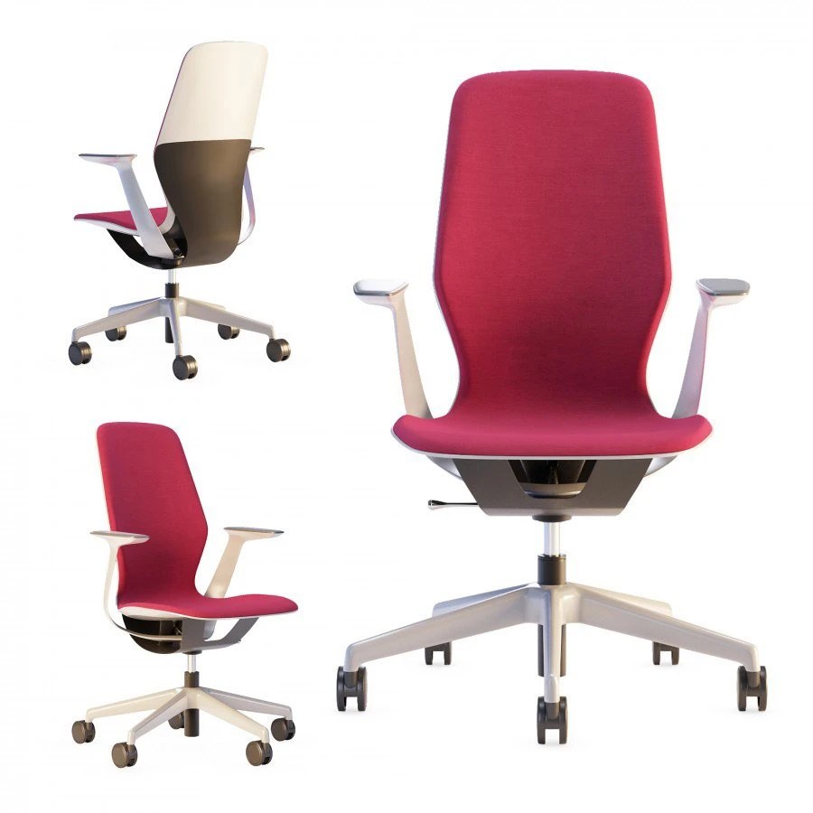 Steelcase Office Chair Silq 3D Model for Corona, VRay