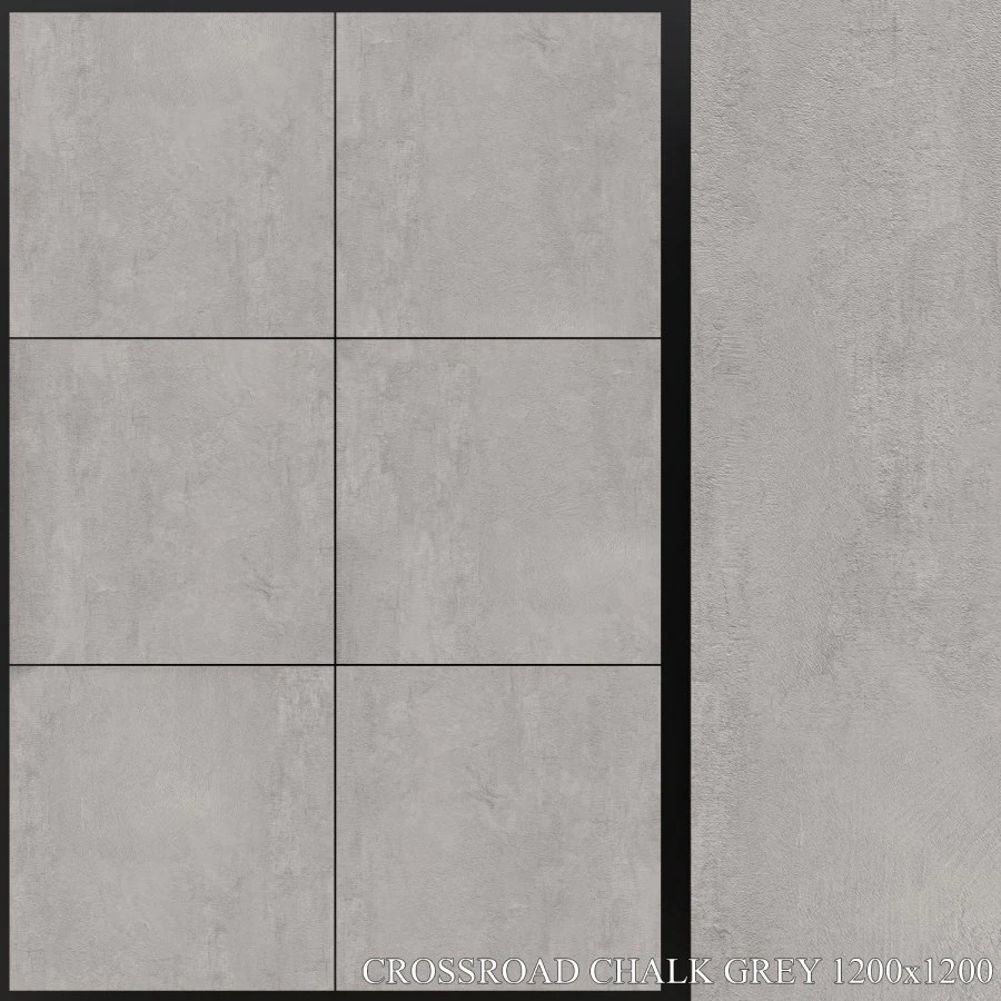 Abk Crossroad Chalk Grey 1200x1200 3D Model for VRay