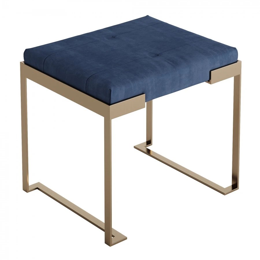 Fendi Aura 2021 Ottoman 3D Model for VRay, Corona