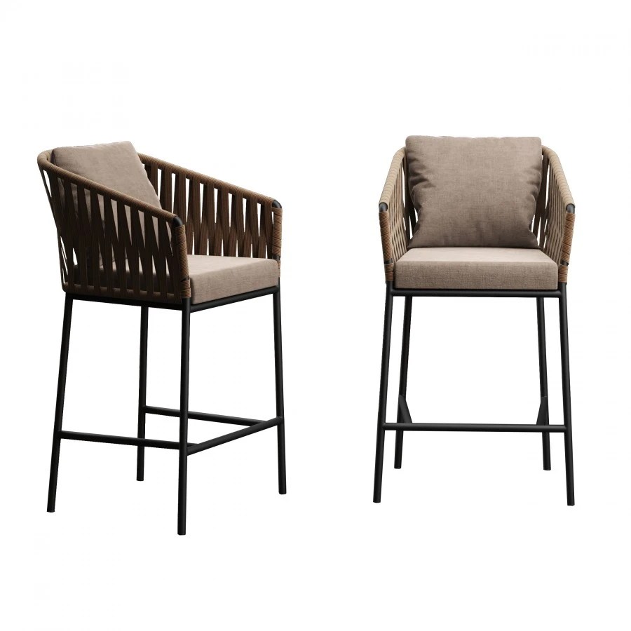 Bitta Kettal Bar Stool 3D Model for VRay